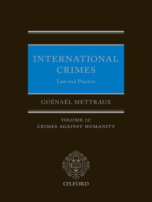 cover image of International Crimes